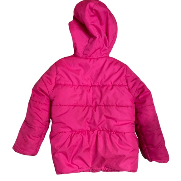 Just For You by Carter’s, pink insulated hooded jacket, size 6. - Picture 7 of 8